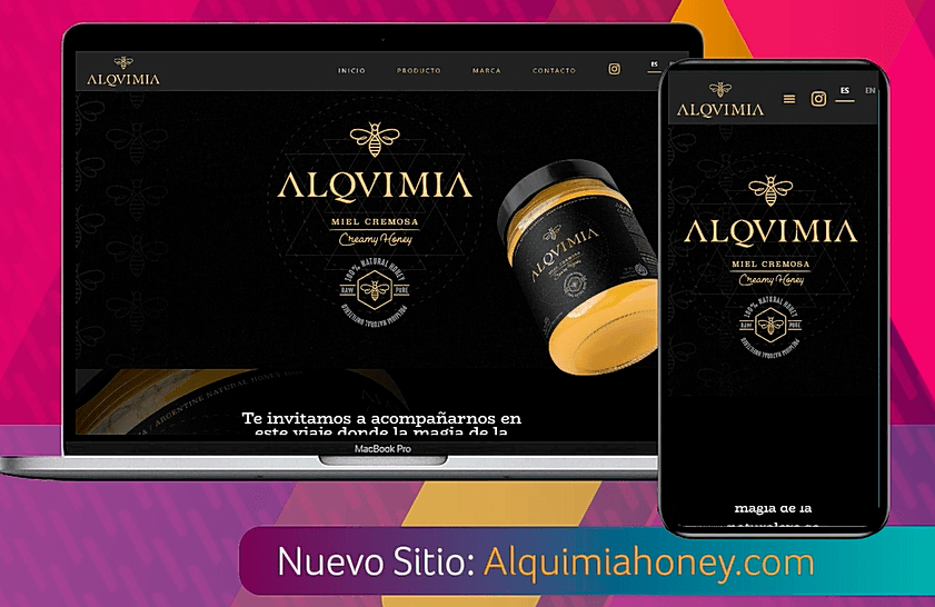 Diseño de Sitio Web Alquimia